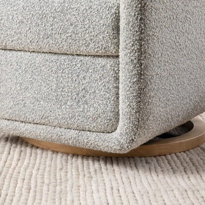 Arc Electronic Recliner and Swivel Glider in Boucle