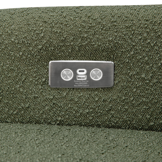 Babyletto Kiwi Glider Recliner in Boucle