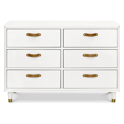 Tanner 6 Drawer Dresser in Warm White