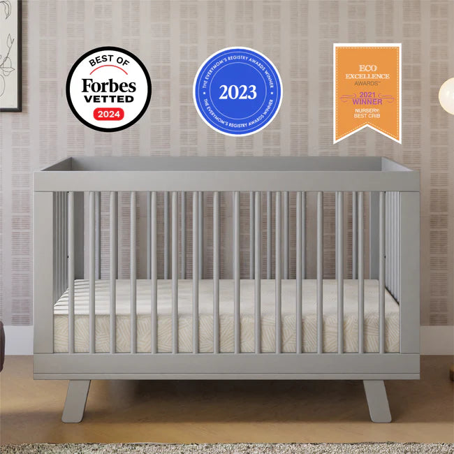 Hudson 3 in 1 Convertible Crib + Toddler Rail