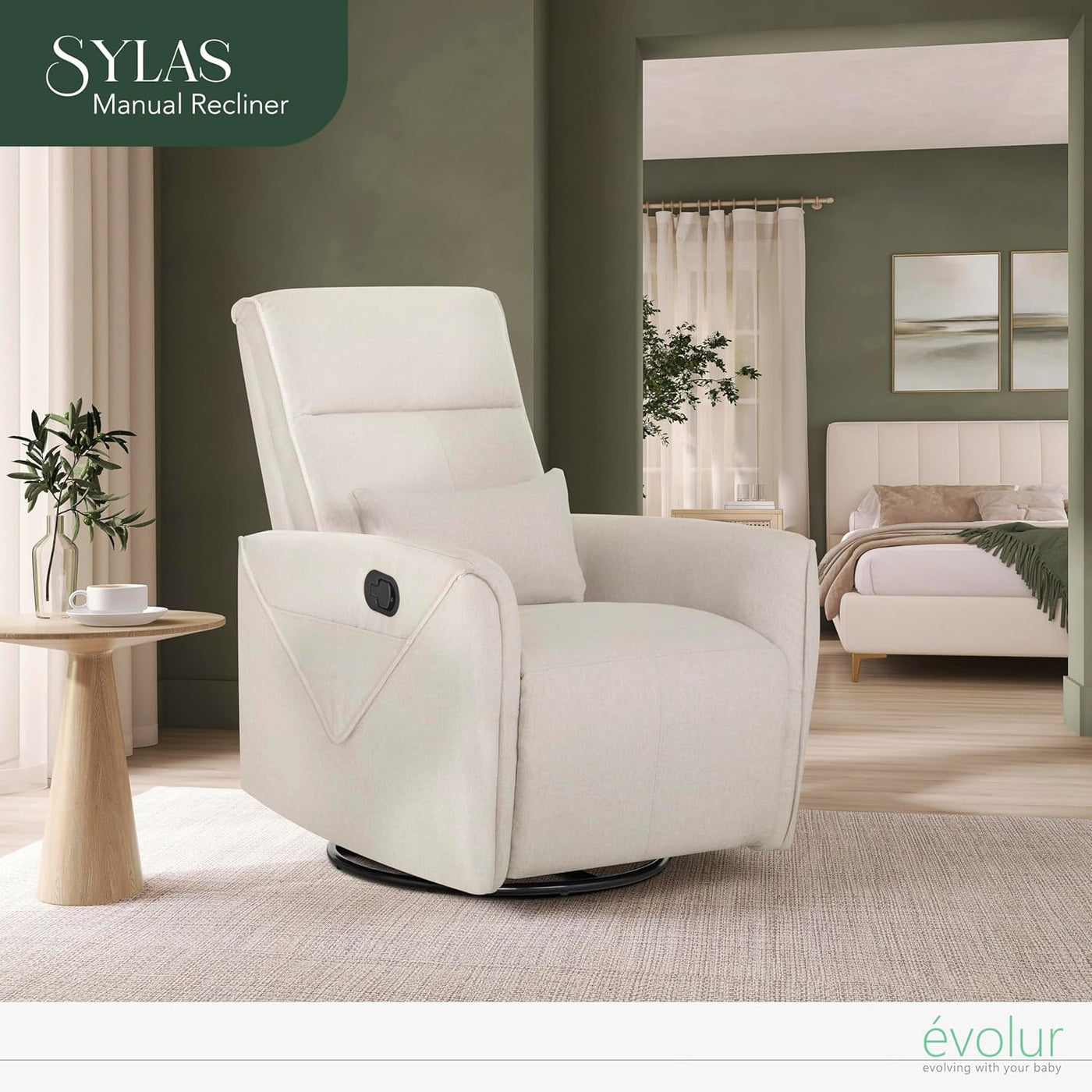 Evolur Sylas Glider Recliner