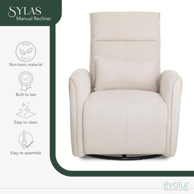Evolur Sylas Glider Recliner