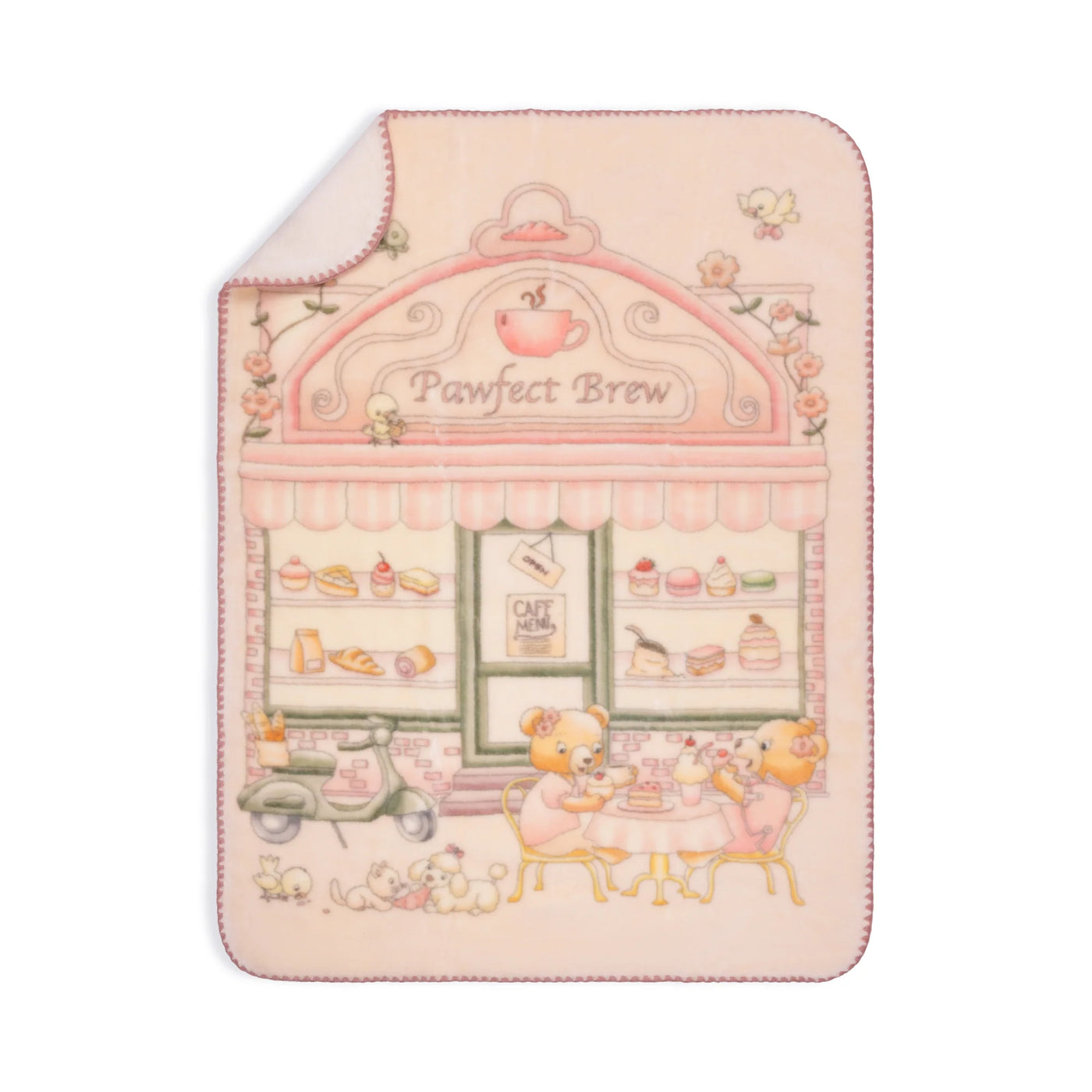 The Lil Teddy's Pawfect Brew Sugary Pink