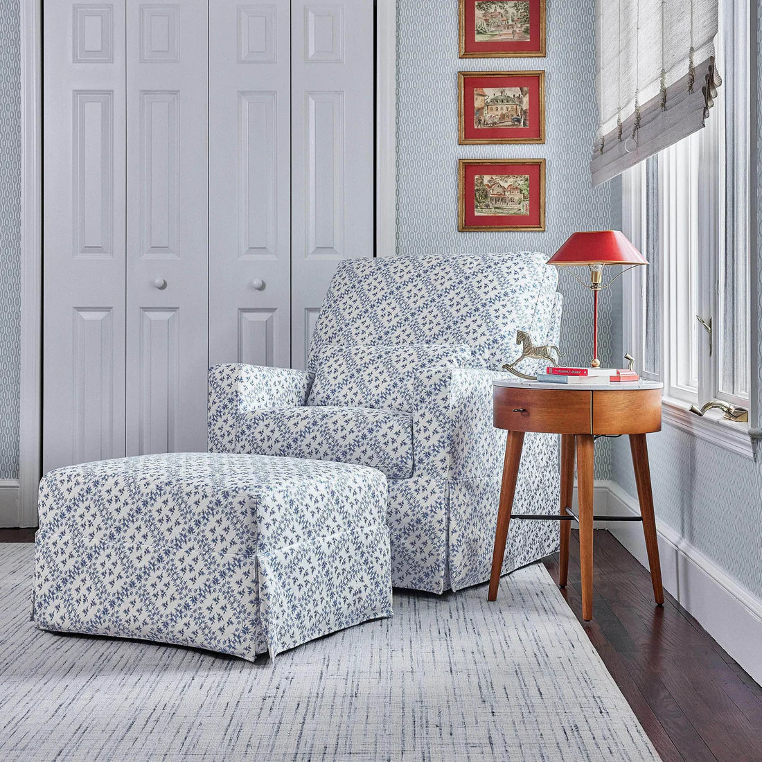 Sarah Flint x Namesake Crawford Gliding Ottoman