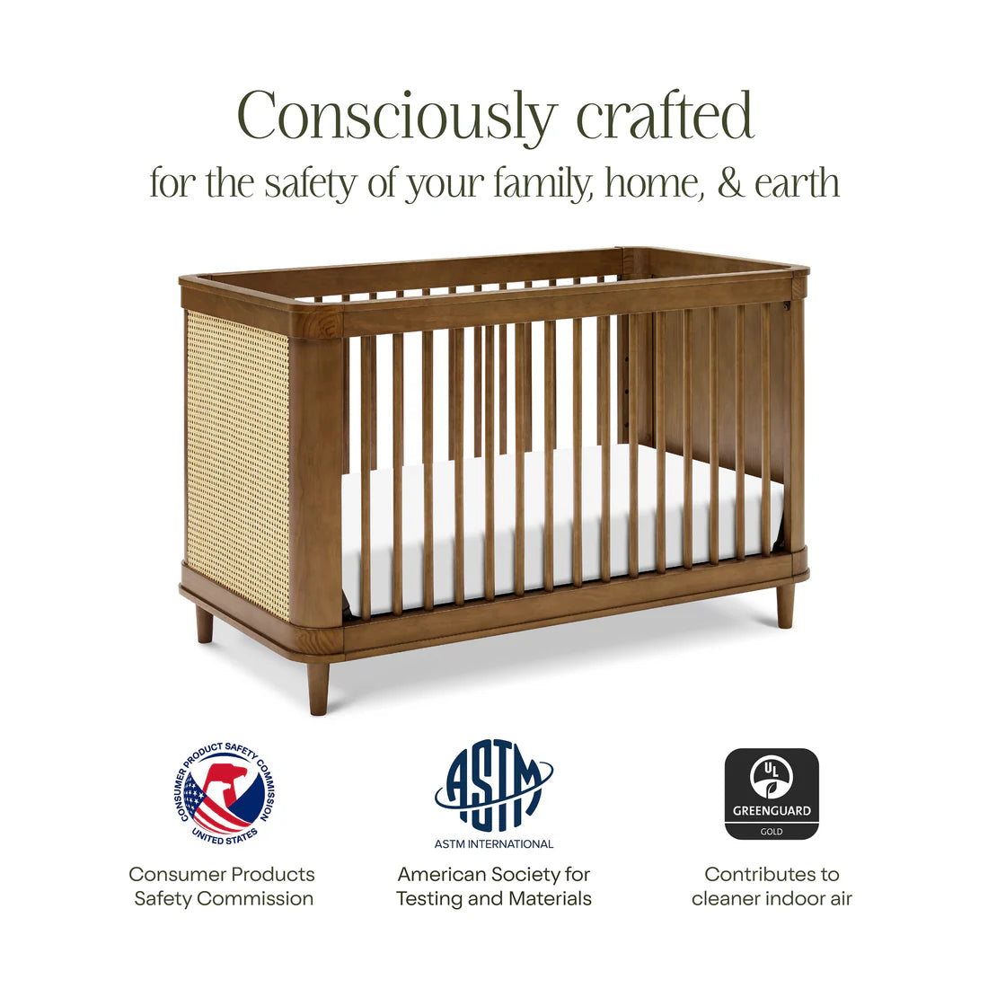 Namesake Marin 3 in 1 Convertible Crib