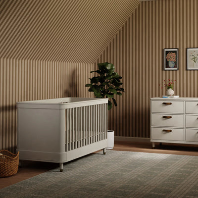 Tanner 3 in 1 Convertible Crib in Warm White