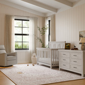 Monogram Emory Farmhouse 4 in 1 Convertible Crib