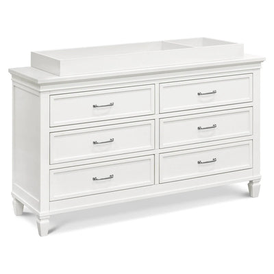 Darlington 6 Drawer Dresser in Warm White