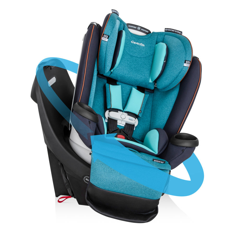 evenflo revolve360 360 investigation Evenflo Revolve360 Extend All-in-One Rotational Car Seat with SensorSa –  piccolinobaby