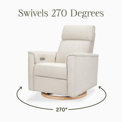 Monogram Willa Plus Power Glider Recliner w/ Power Headrest
