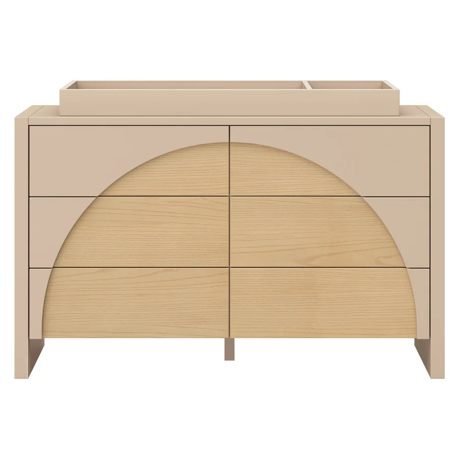 Moab 6-Drawer Assembled Dresser
