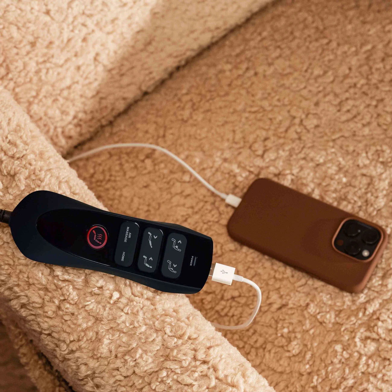 Babyletto Kiwi Deluxe Power Glider Recliner w/ Heat & Massage