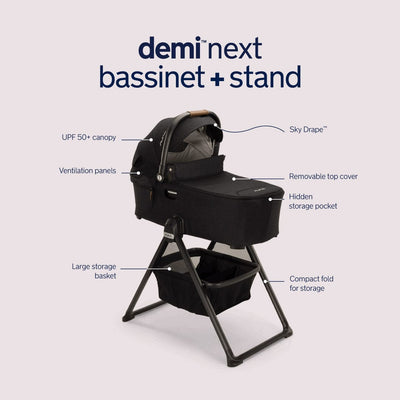 Nuna DEMI next bassinet + stand
