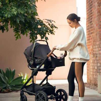 Nuno Stroller Organizer in Caviar