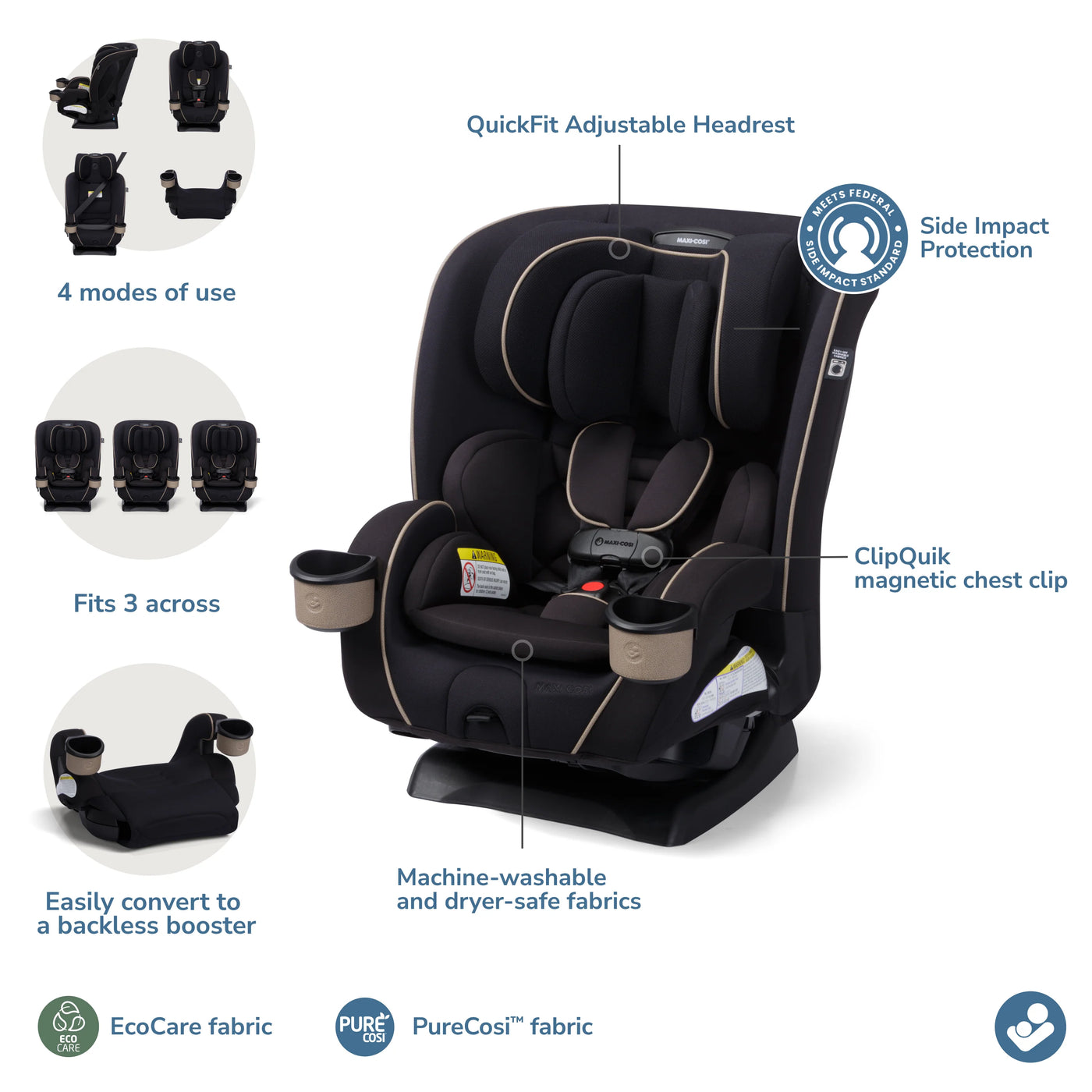 Maxi Cosi Kani 4 in 1 Convertible Car Seat