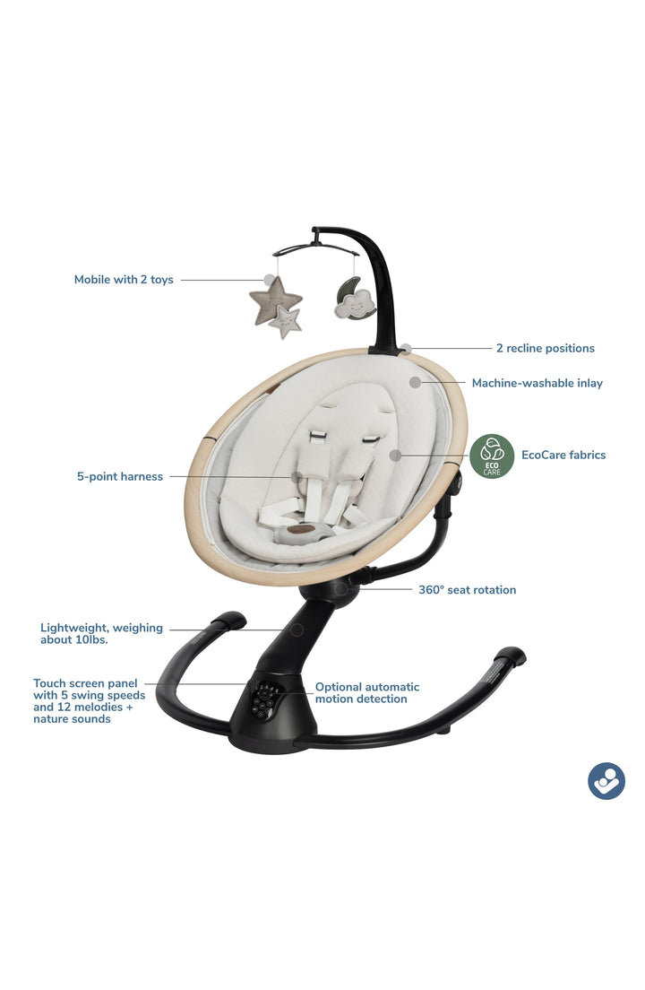 maxi cosi swing graphite Maxi Cosi Cassia Swing – piccolinobaby