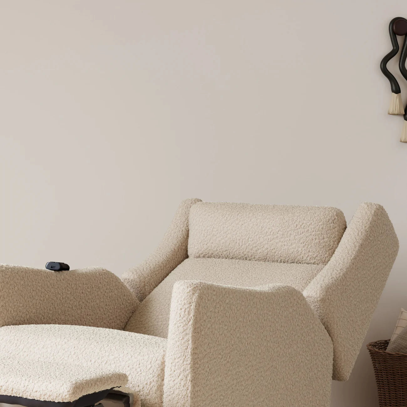 Babyletto Kiwi Deluxe Power Glider Recliner w/ Heat & Massage