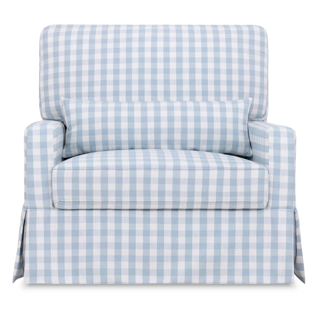 Crawford Chair and a Half Pillowback Swivel Glider