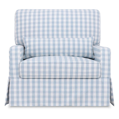Crawford Chair and a Half Pillowback Swivel Glider