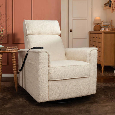 Monogram Willa Deluxe Power Glider Recliner w/Heat&Massage i