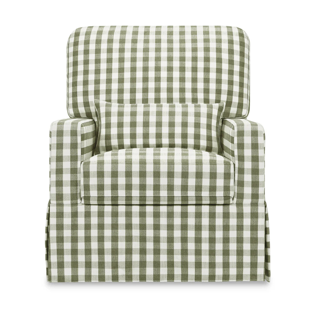 Crawford Pillowback Comfort Swivel Glider