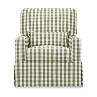 Crawford Pillowback Comfort Swivel Glider
