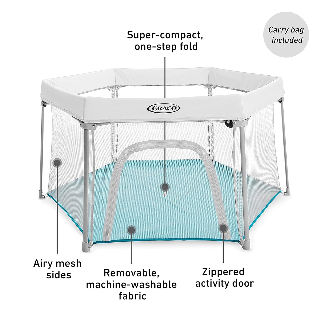 Graco LiteTraveler Playard, Breeze