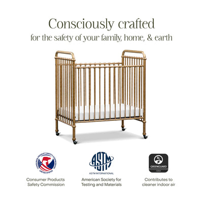 Abigail 3 in 1 Convertible Mini Crib