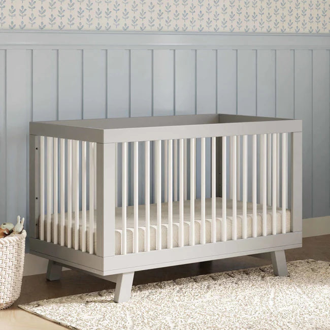 Hudson 3 in 1 Convertible Crib + Toddler Rail