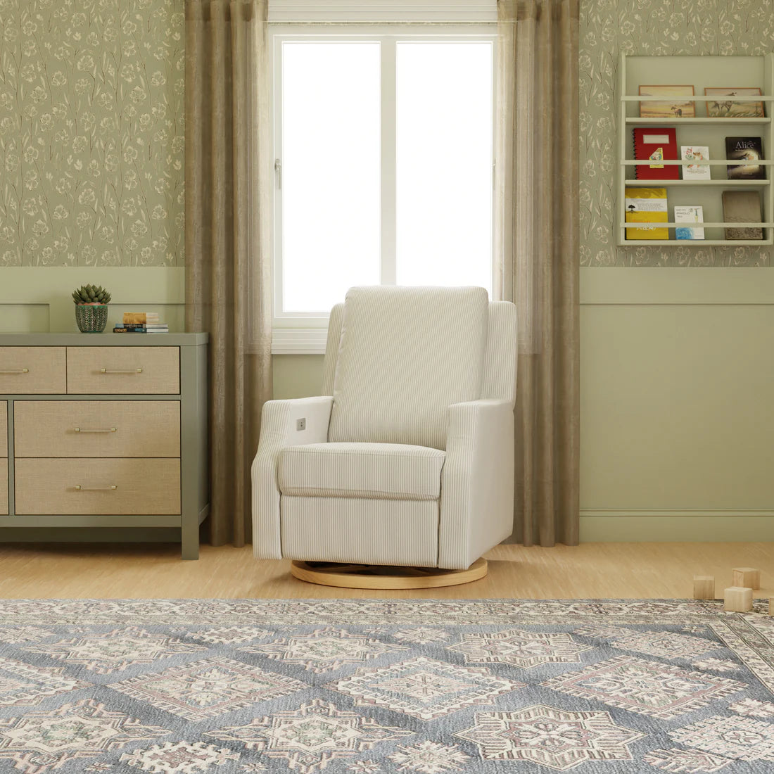 Crewe Electronic Swivel Glider Recliner