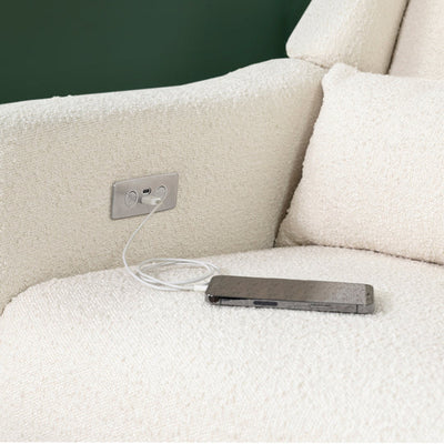 Babyletto Kiwi Glider Recliner in Boucle