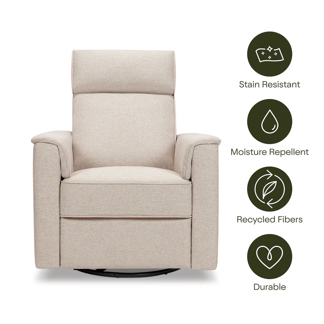 Namesake Willa Pro Power Glider Recliner w/ Power Lumbar
