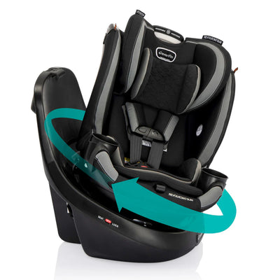 Evenflo Revolve360 Slim 2 in 1 Rotational Car Seat
