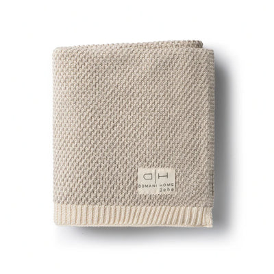Domani Home Brunello Baby Blanket in Sand