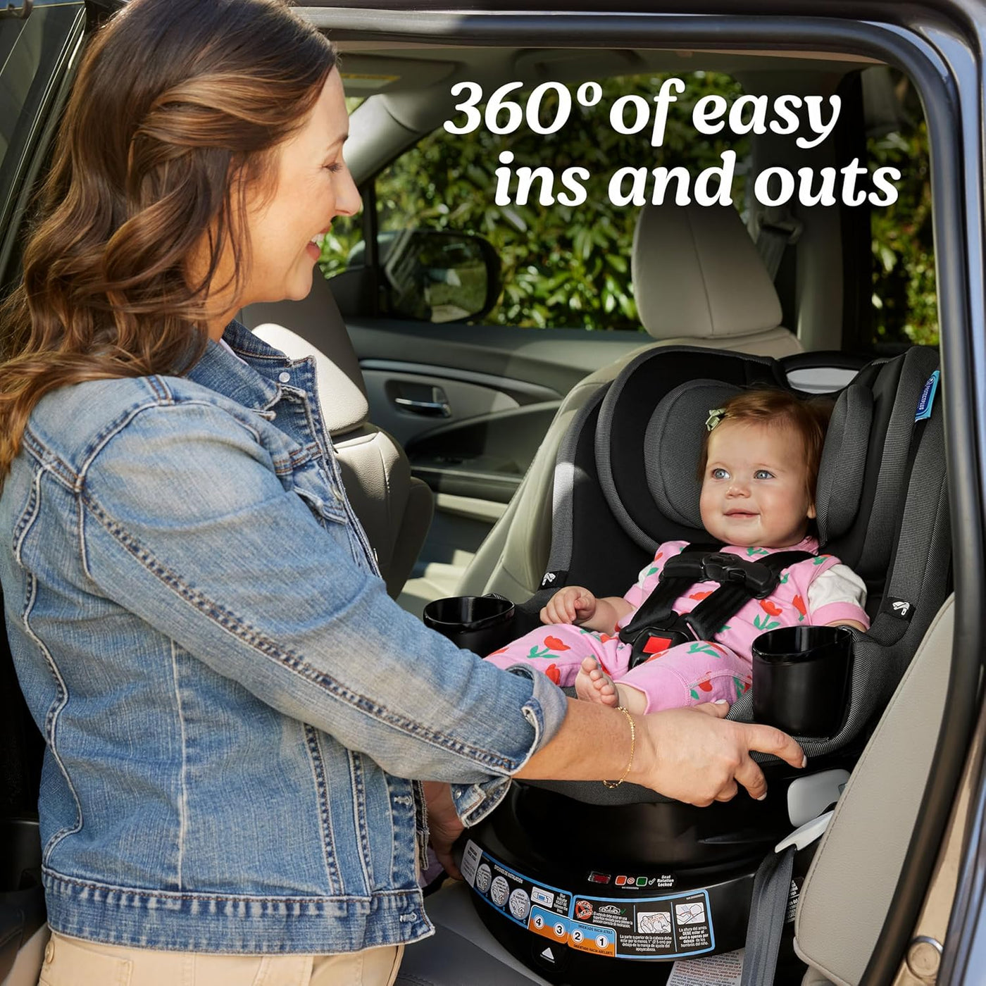 Graco EasyTurn 360 2 in 1 Convertible Car Seat