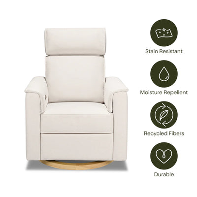 Monogram Willa Plus Power Glider Recliner w/ Power Headrest