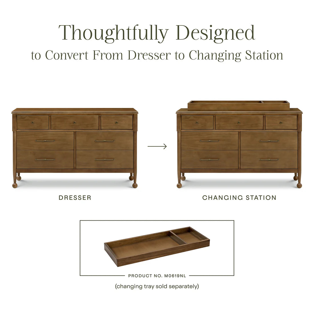 Namesake Alouette 7 Drawer Assembled Dresser