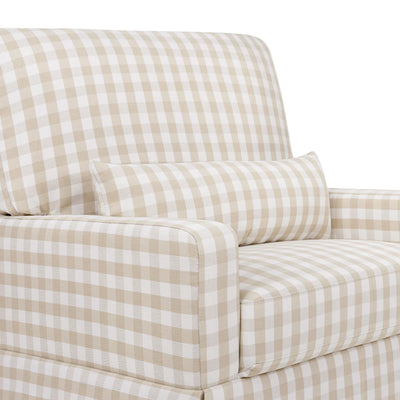Crawford Chair and a Half Pillowback Swivel Glider
