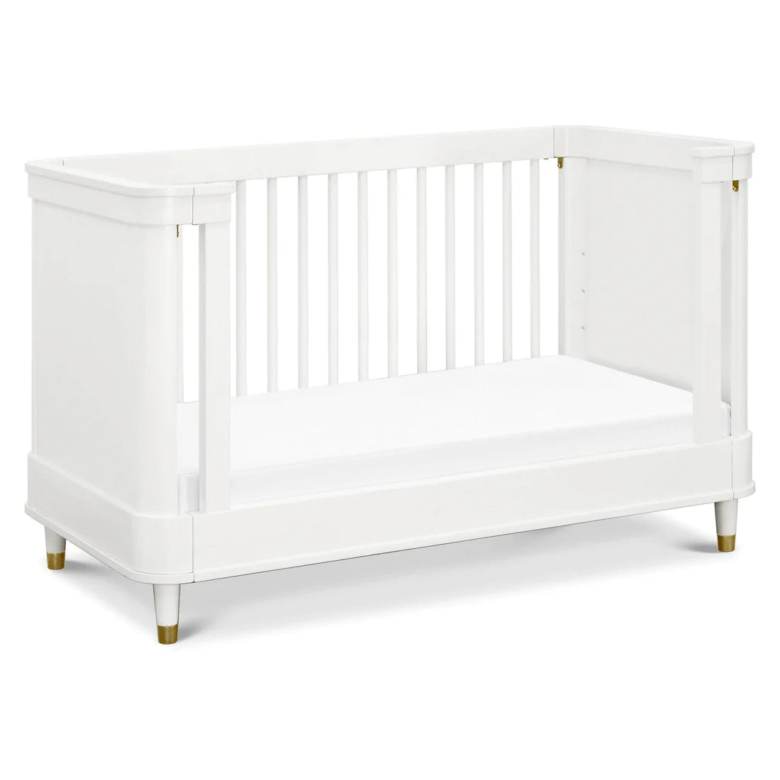 Tanner 3 in 1 Convertible Crib in Warm White