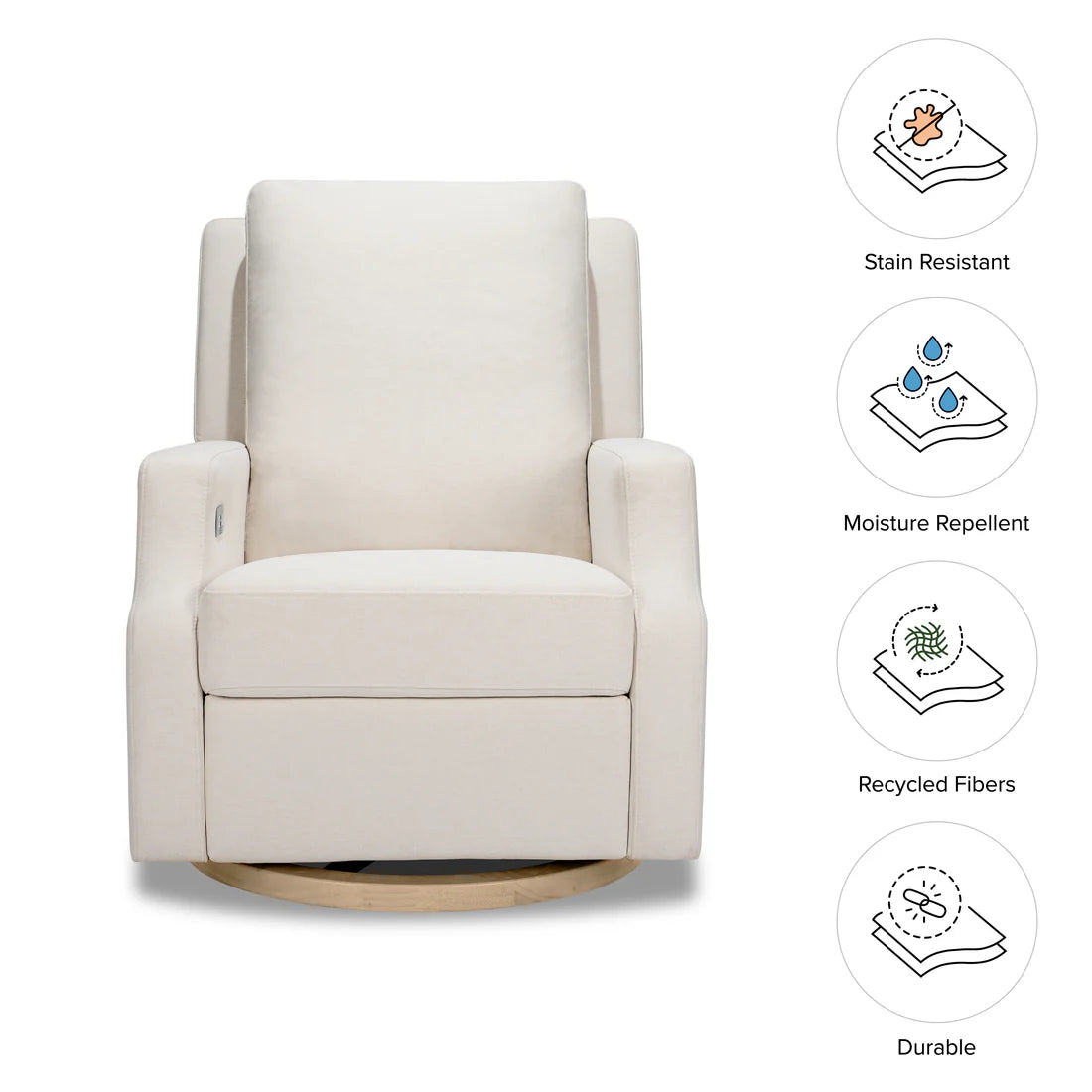 Crewe Electronic Swivel Glider Recliner