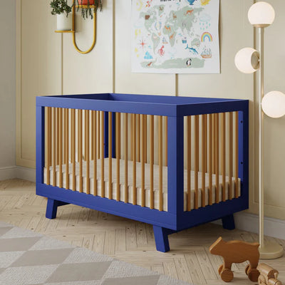 Hudson 3 in 1 Convertible Crib + Toddler Rail