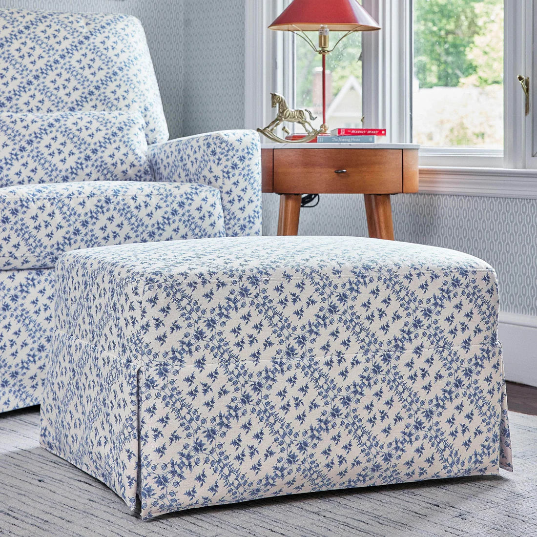 Sarah Flint x Namesake Crawford Gliding Ottoman