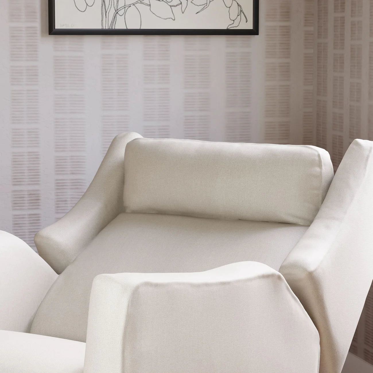 Babyletto Kiwi Deluxe Power Glider Recliner w/ Heat & Massage