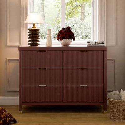 Brimsley Tambour 6 Drawer Assembled Dresser