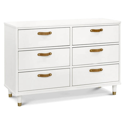 Tanner 6 Drawer Dresser in Warm White
