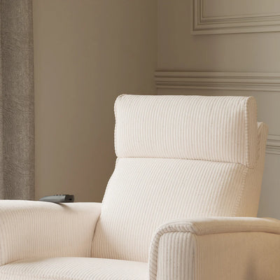 Monogram Willa Deluxe Power Glider Recliner w/Heat & Massage