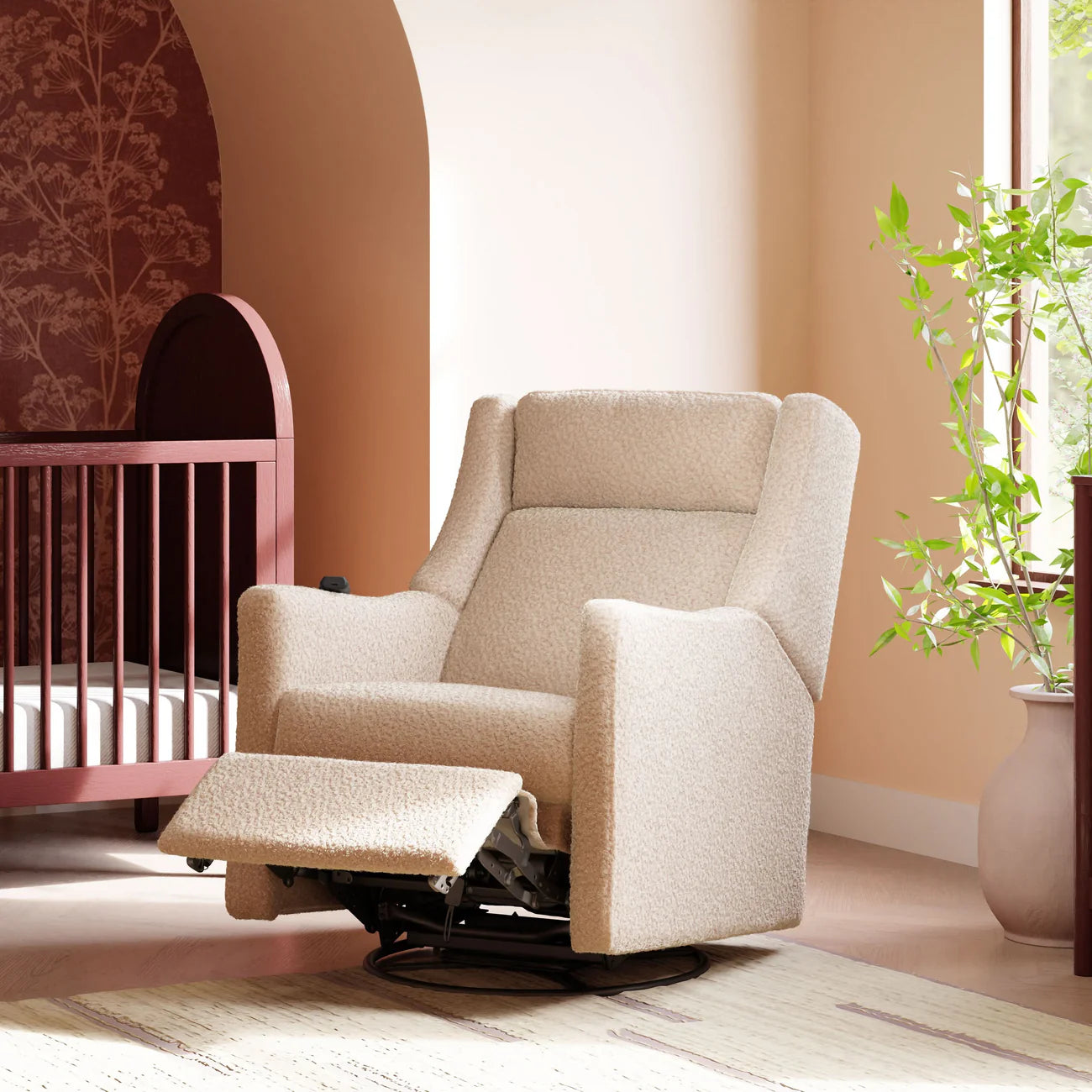 Babyletto Kiwi Deluxe Power Glider Recliner w/ Heat & Massage