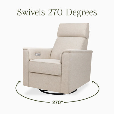 Monogram Willa Plus Power Glider Recliner w/ Power Headrest