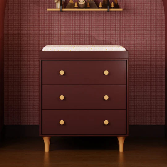 Babyletto Lolly 3 Drawer changer dresser with removable changing tray