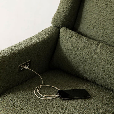 Babyletto Kiwi Glider Recliner in Boucle